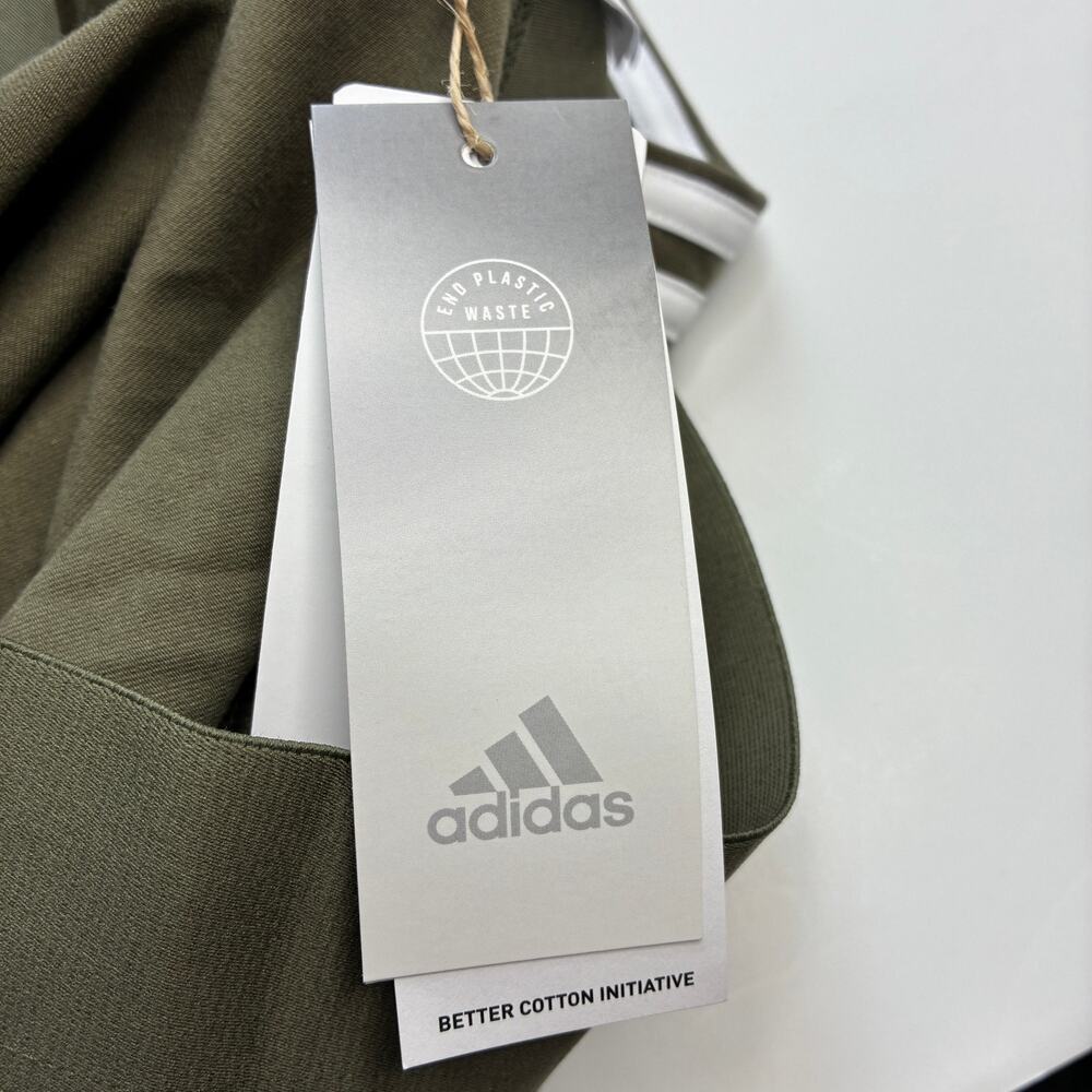 Adidas Green Tight Fit Mid Rise Full-Length Style Athletic Leggings NWT Womens S - Picture 7 of 10